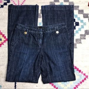 I-N-C International Concepts dark wash flare jeans